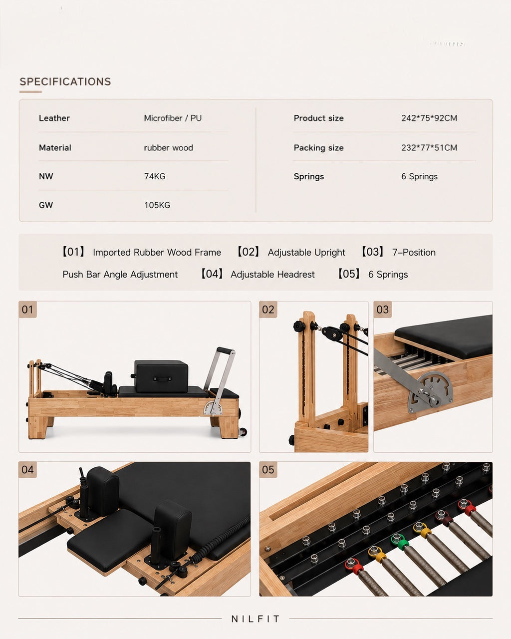 NILOURA Signature Wood